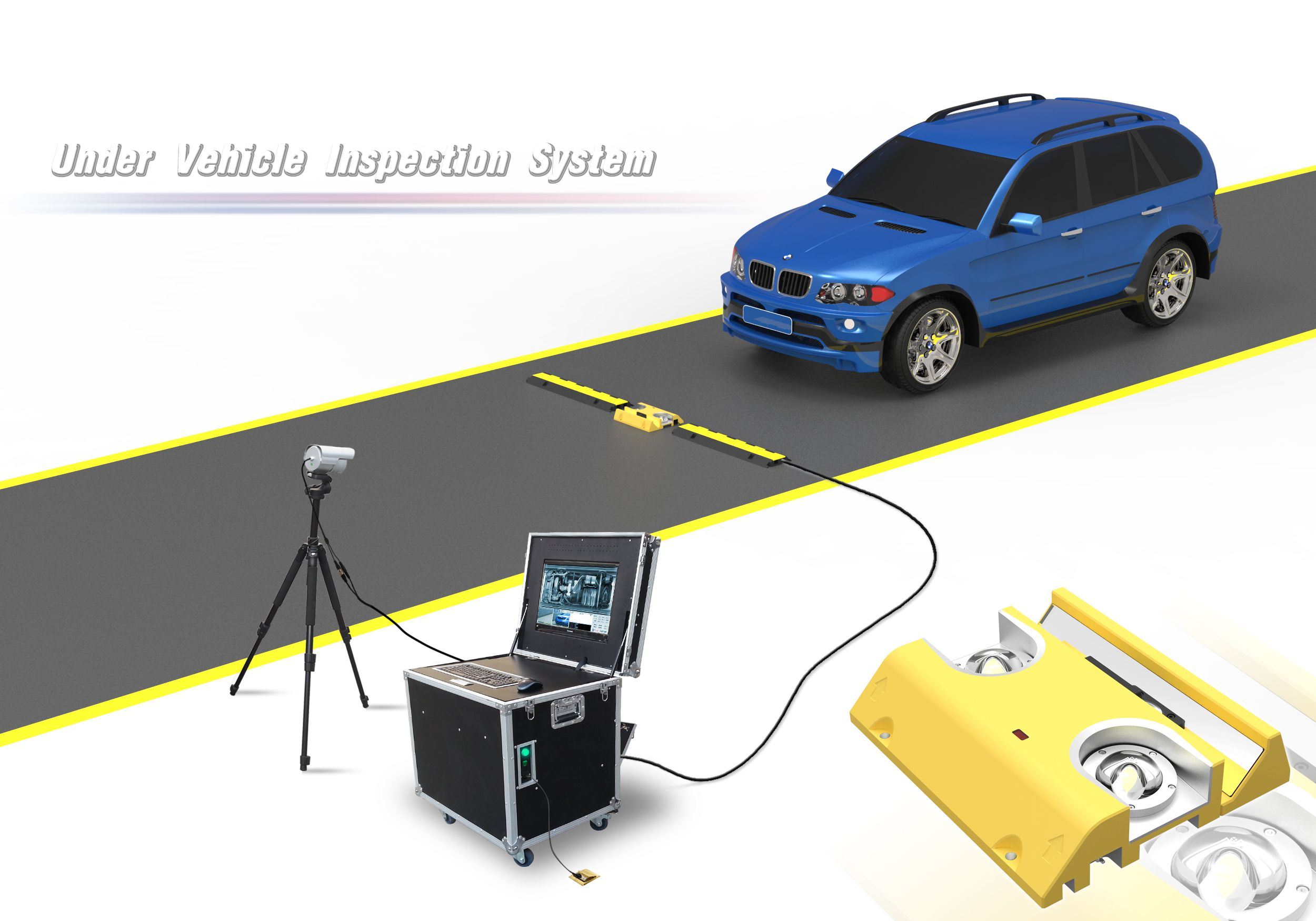CSD-MCSS-II移动式车辆底盘安全检查系统